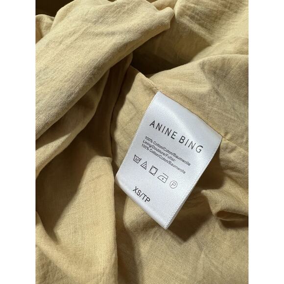 ANINE BING Peyton Flowy Oversized Dress in Painterly Leo Multi in Size XS NWOT - Picture 16 of 16